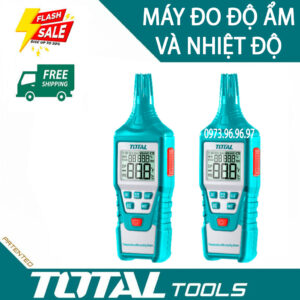 Máy đo độ ẩm và nhiệt độ kỹ thuật số TOTAL