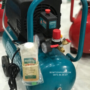 Máy khí nén động cơ dầu 24L công suất 1.5KW chính hãng TOTAL TC120246T