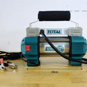 Máy bơm lốp xe bình acquy trên xe, loại máy di động tiện dụng chính hãng TOTAL TTAC2506 12V DC