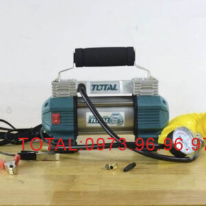 Máy bơm hơi lốp xe chính hãng TOTAL điện áp 12V DC dùng acuy hoặc tẩu xe