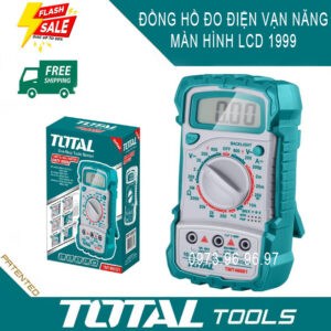 Đồng hồ đo điện vạn năng TOTAL TMT46001 màn hình LCD - Giao hàng toàn quốc tại nhà 0973.96.96.97
