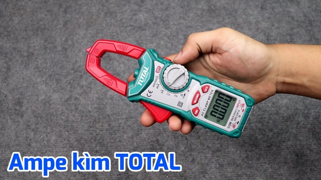 Đồng hồ đo kẹp điện tử vạn năng kẹp dòng TOTAL TMT46003