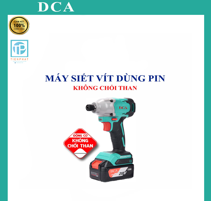 Máy siết vít PIN DCA 18V 4.0Ah ADPL02-14EK ADPL02-14EK