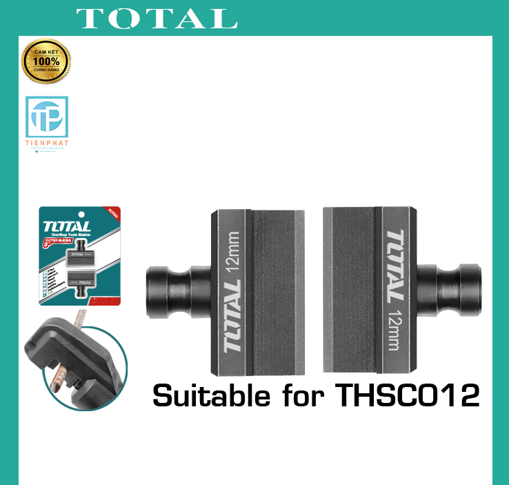 Lưỡi cắt thép thủy lực TOTAL THSC012B lưỡi 12mm