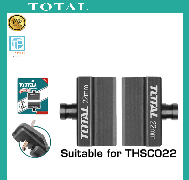 Lưỡi cắt thép thủy lực TOTAL THSC022B đường kính đĩa cắt 22mm