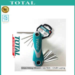 Bộ khóa lục giác TOTAL THT1061826 8 chìa lục giác